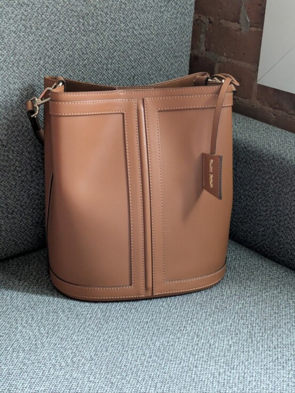 Gianni Notaro Camilla bucket bag 100% leather made in Italy